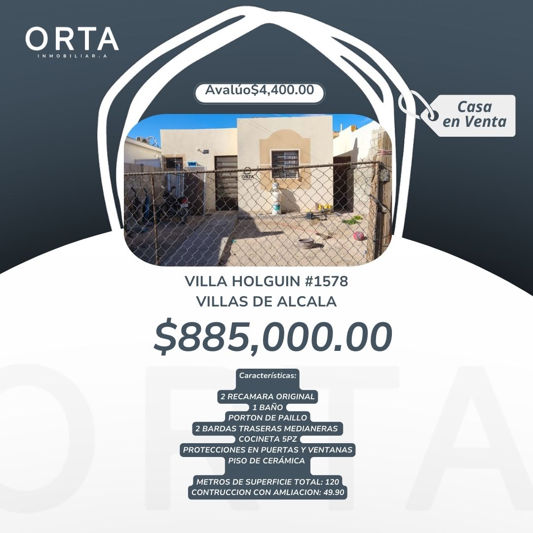 VILLA HOLGUIN #1578
